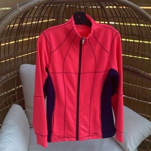 Fila Women's Pink and Purple Jacket